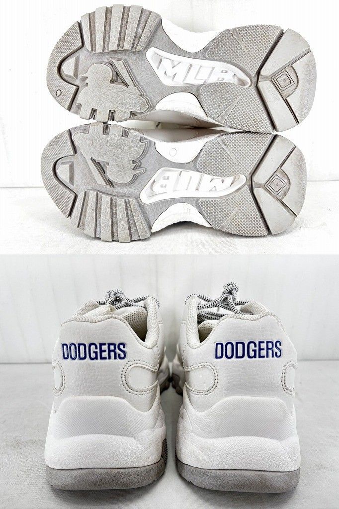 ファッション通販 安い s25t-0346y【中古】MLB Bigball Chunky DODGERS エムエルビー シューズ