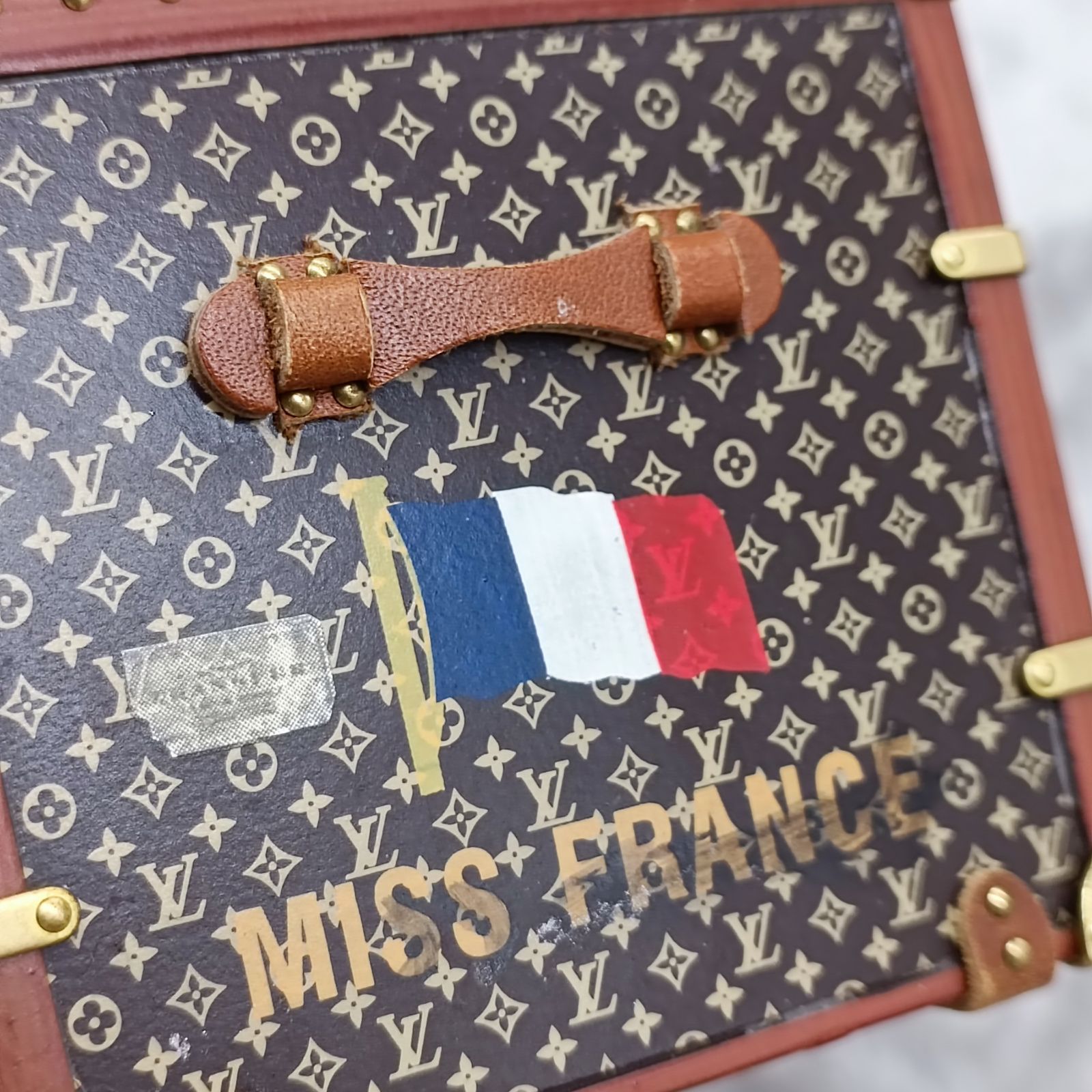 LOUISVUITTON 》 ルイヴィトン ペーパーウェイト トランク MISS