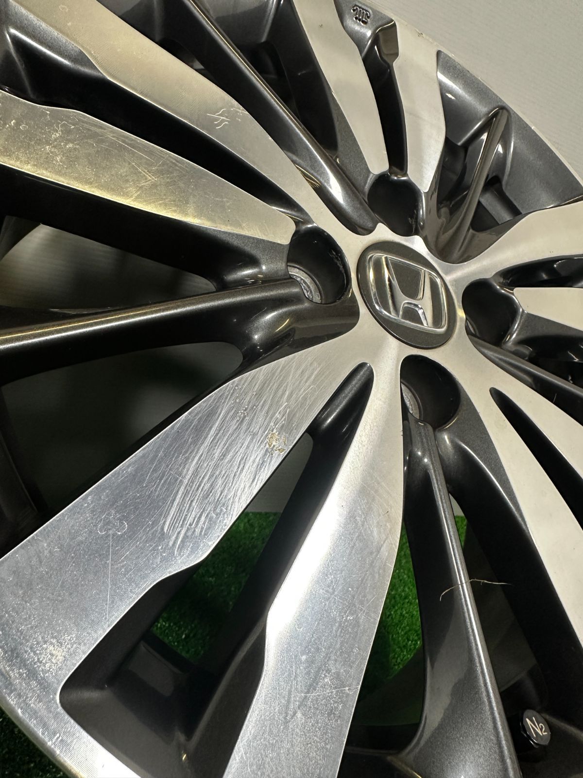 送料無料 16x6J 53 4穴 PCD100 ホンダ純正 4本 アルミホイール TA296 TRITUETUBI_COM