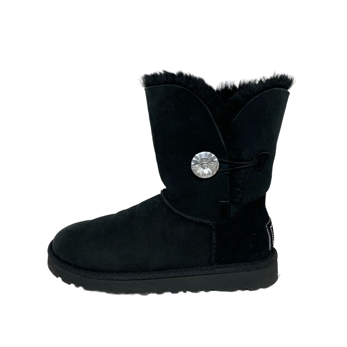 UGG(アグ) ショートブーツ 22 レディース美品 ベイリーボタン