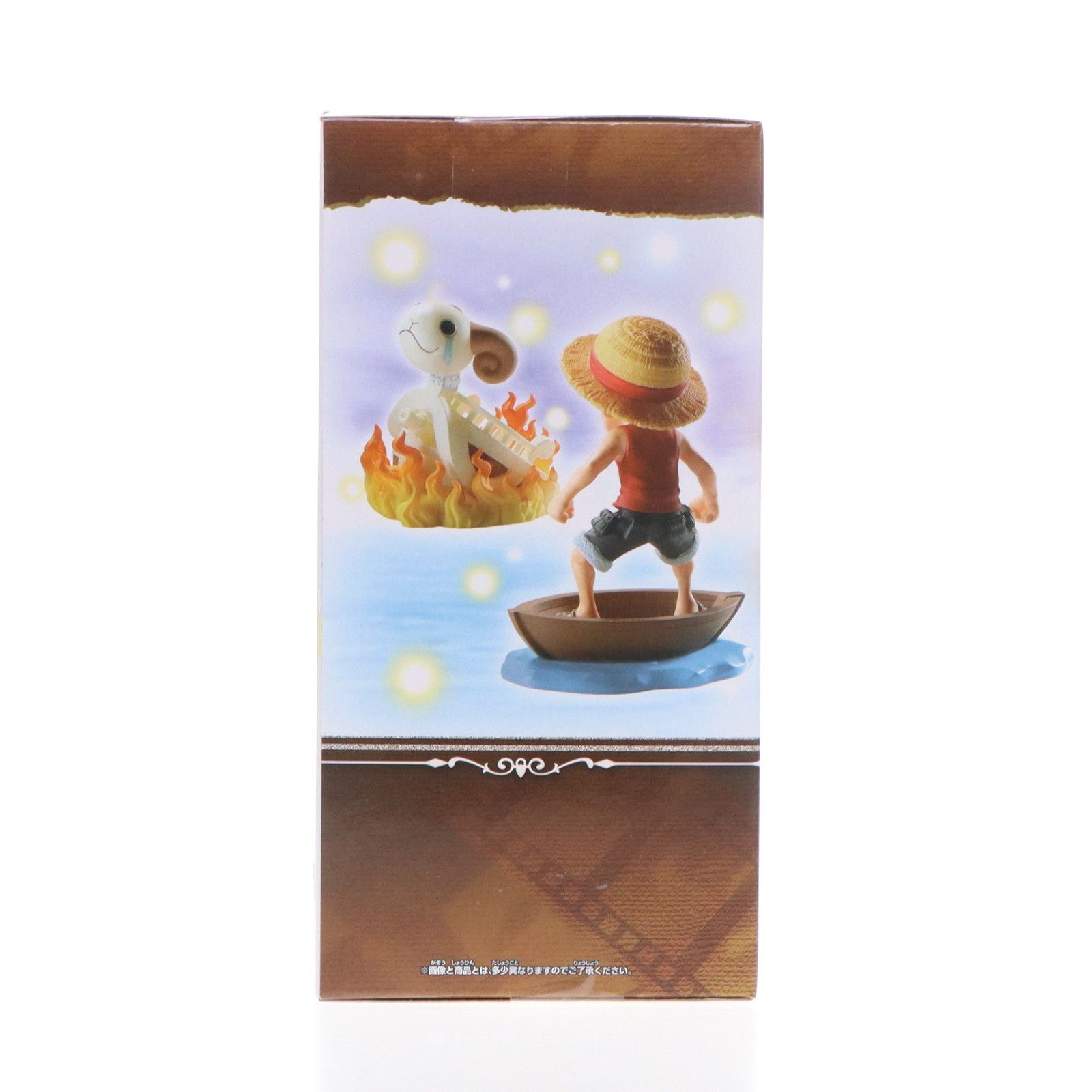 ワンピース ワールドコレクタブルフィギュア ログストーリーズ ルフィ＆メリー号 Amazon.co.jp: ルフィ ＆ ゴーイング・メリー号 フィギュア