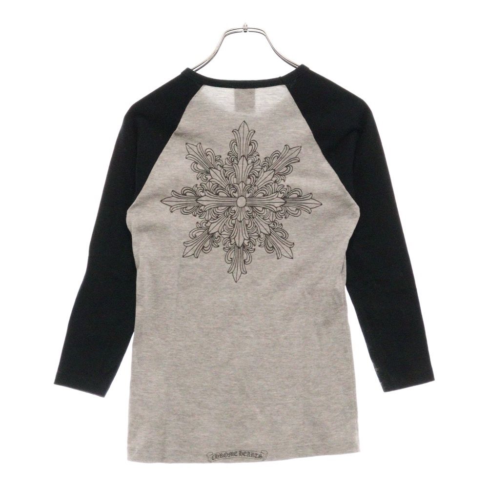 CHROME HEARTS (クロムハーツ) FLRL CRS バックフローラルクロス 