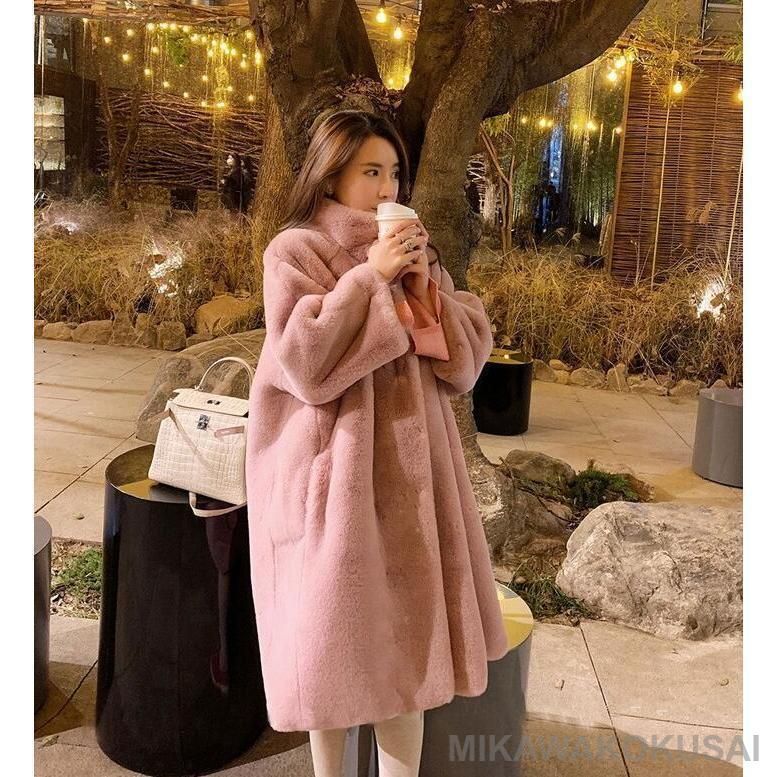 ファーコート イタリア製 イタリア製】アイクリスタリー ミンクファー