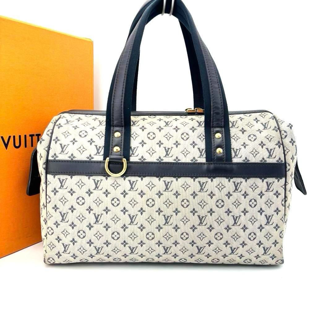 【良品】ルイヴィトン ハンドバッグ ジョセフィーヌGM モノグラムミニ ネイビー 楽天市場】LOUIS VUITTON ルイ ヴィトン モノグラムミニ