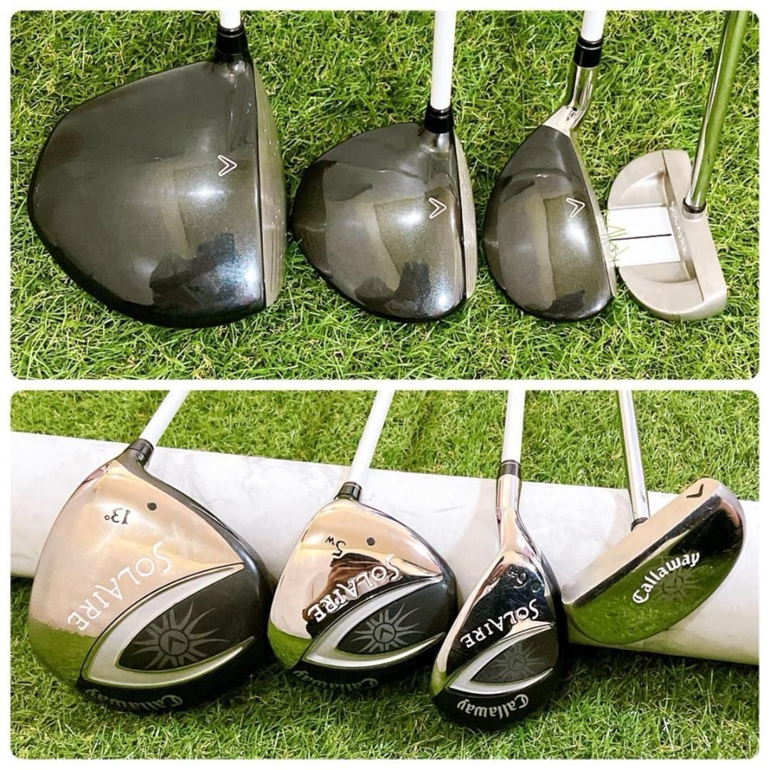 キャロウェイ ソレイル レディースゴルフセット 8本 初心者