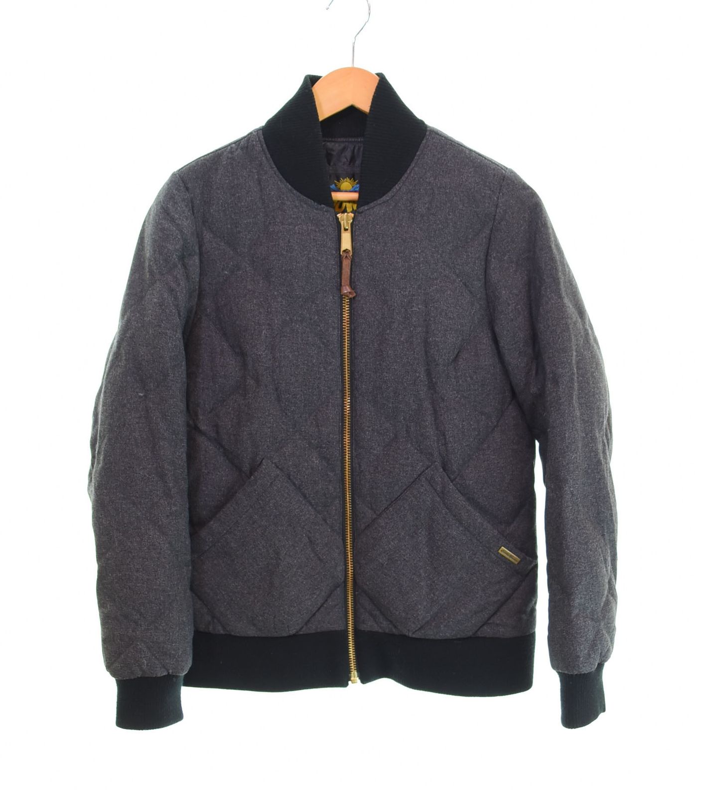 エディーバウアー EDDIE BAUER 17AW SKYLINER スカイライナー 復刻 DOWN ダウン 23712406 ジャケット グレー Mサイズ M 103LT-97