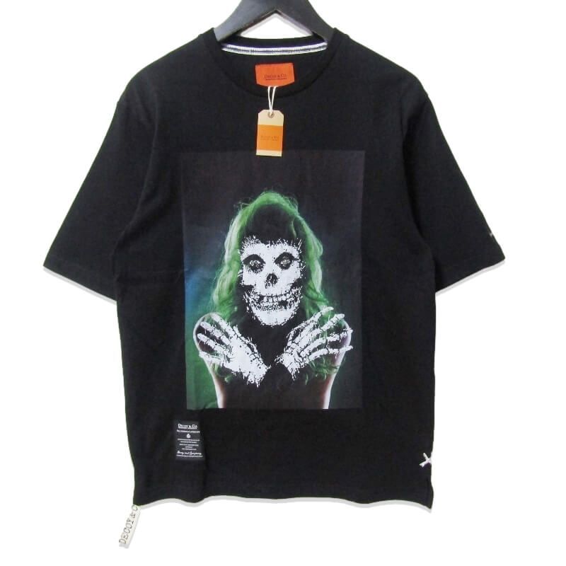 未使用 DECOYu0026CO. デコイアンドシーオー DAY OF THE DEAD S/S Tシャツ D63451 半袖Tシャツ プリント 中国製 ブラック M 27108580
