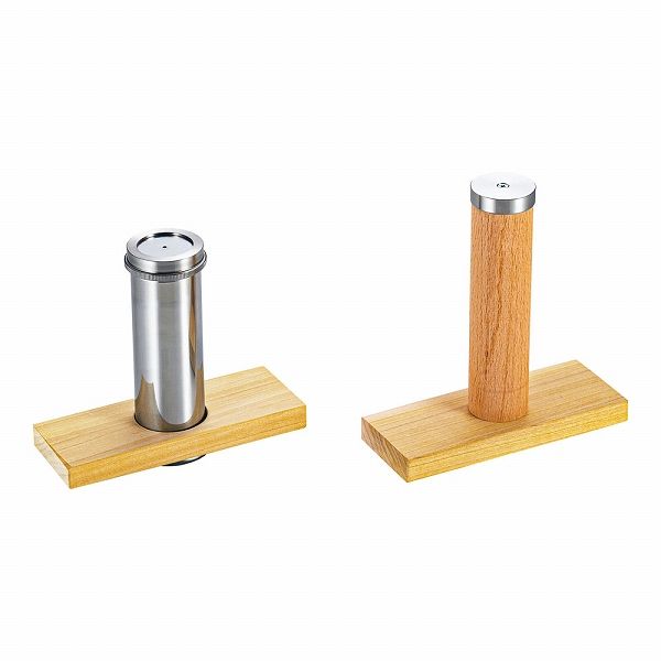 唯千里オリジナル 堺製本霞青二鋼墨流し 切付柳刃 300 mm 【黒檀八角