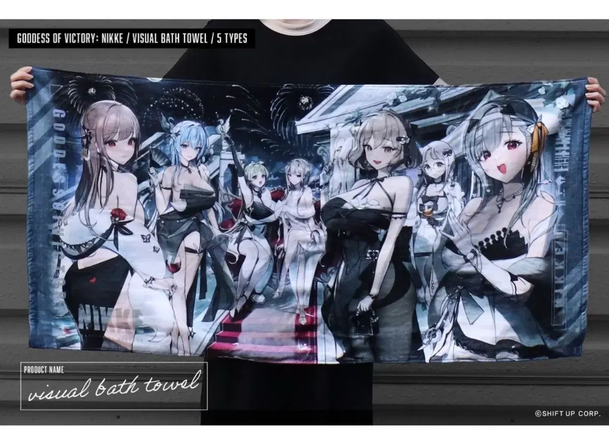 勝利の女神：NIKKE(ニケ) TGS2024 タオル 未開封 NIKKE 勝利の女神