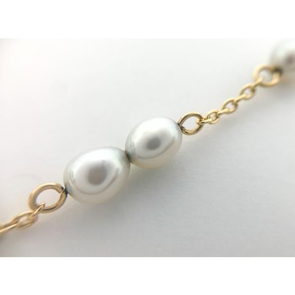 TASAKI 田崎 タサキ K18 18金イエローゴールド パール 真珠 