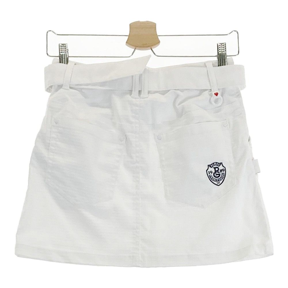 PEARLY GATES レディース ゴルフスカート サイズ2 ホワイト 【公式通販】