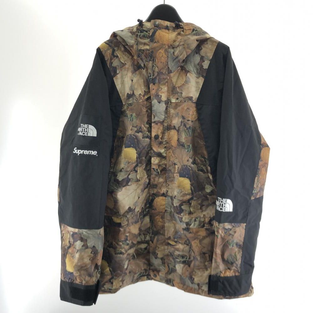 【中古】Supreme × THE NORTH FACE 16AW マウンテンライトジャケット リーブス サイズXL NF0A2SZ2 マルチカラー[17]
