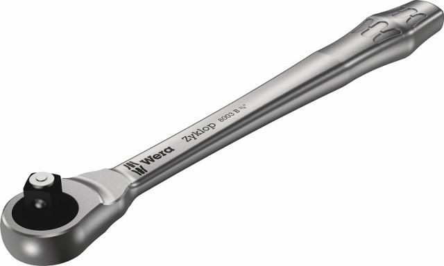 Wera3|8サイクロップメタルラチェットハンドル押し込み型スイッチ式8003B 004033
