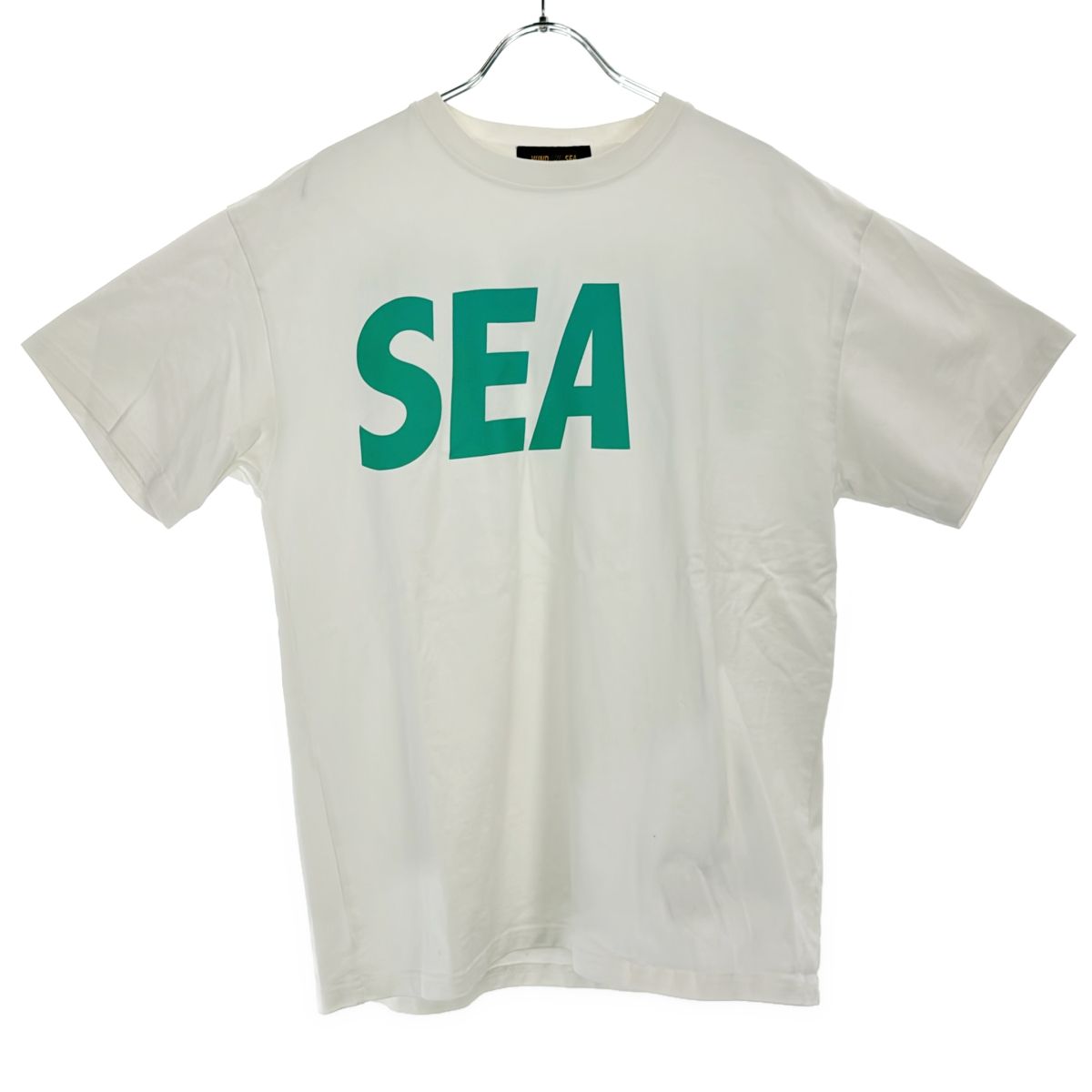 WIND AND SEA ウィンダンシー S/S T-SHIRT Mint ロゴプリントTシャツ