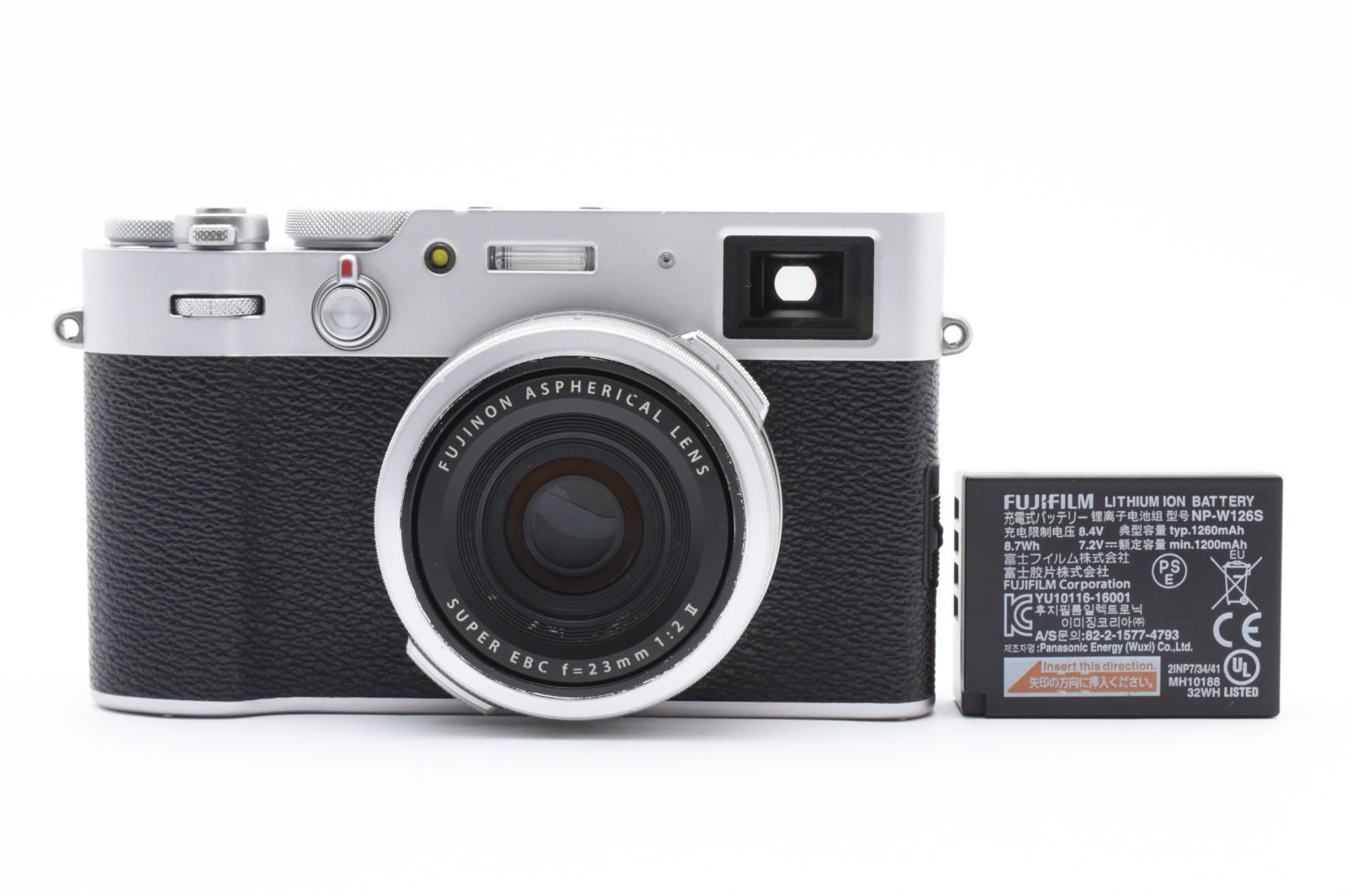 FUJIFILM フジフイルム X100V シルバー 2500988A