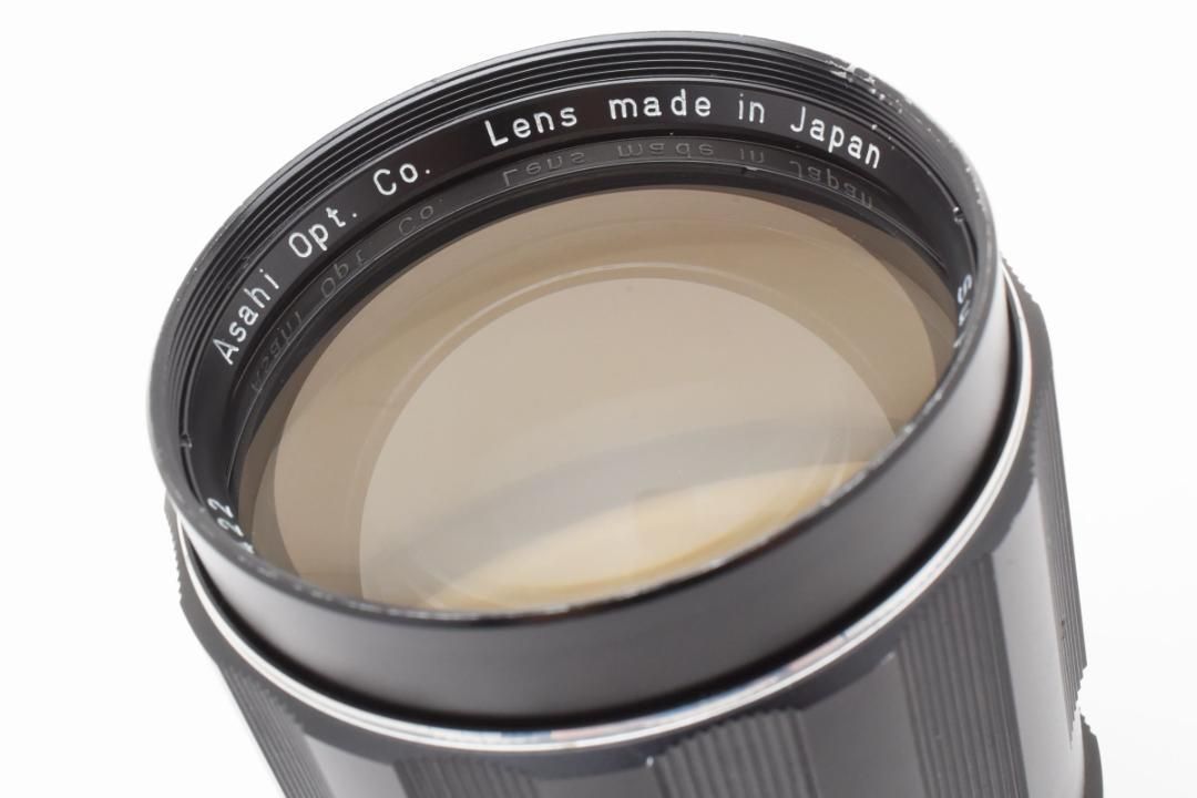 【半額】 Super Takumar 135mm F2.5 純正フード付 Y167 - メルカリ レンズ(単焦点)