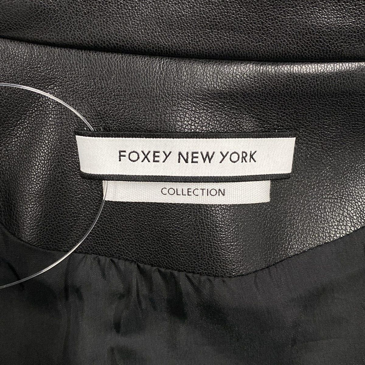 FOXEY NEW YORK(フォクシーニューヨーク) ライダースジャケット サイズ 