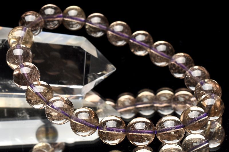 １点物 AAA パープル パープルリビアングラス 9mm ブレスレット パワーストーン 天然石 _U7710 NEXPOTALLINN_EU