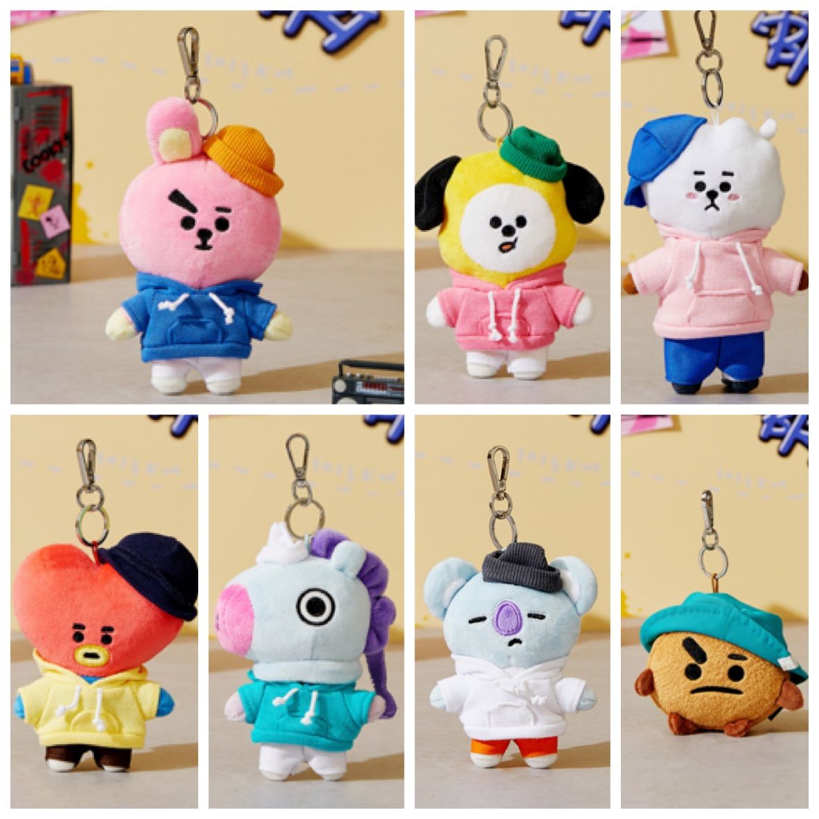 BT21 RJ ぬいぐるみ ストリートモード　スタンディングドール BT21 RJ ぬいぐるみ ストリートモード スタンディングドール