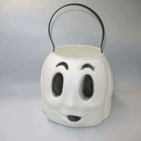 80’s ビンテージ HALLOWEEN ハロウィーン バケツ ＣＡＮＤＹＢＵＫＥＴ GHOST ゴースト オバケ EMPIRE エンパイア BLOW MOLD フィギュア 人形 ぬいぐるみ