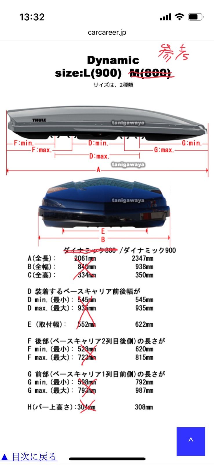 ルーフボックス