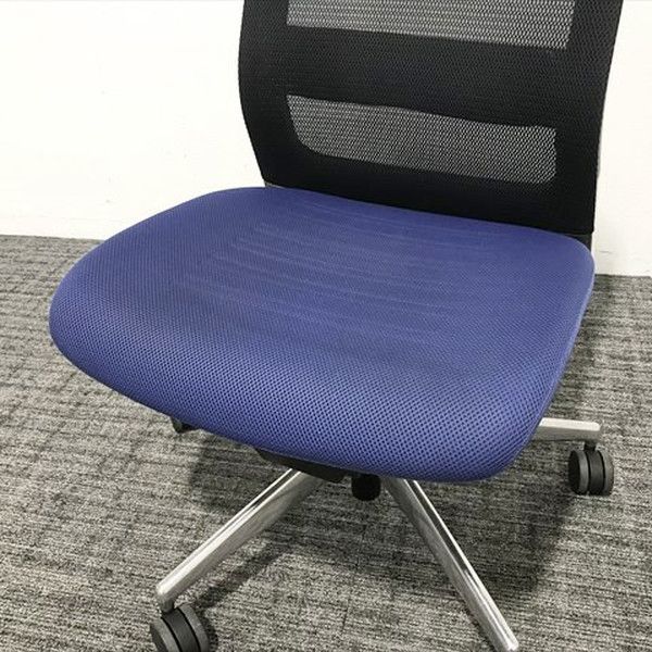 コクヨの大創業祭エアフォートチェア スタンダードタイプ エアー エアフォートチェア スタンダードタイプ エアーランバーサポート付 オフィスチェア コクヨ ブラック ブルー 疲れない