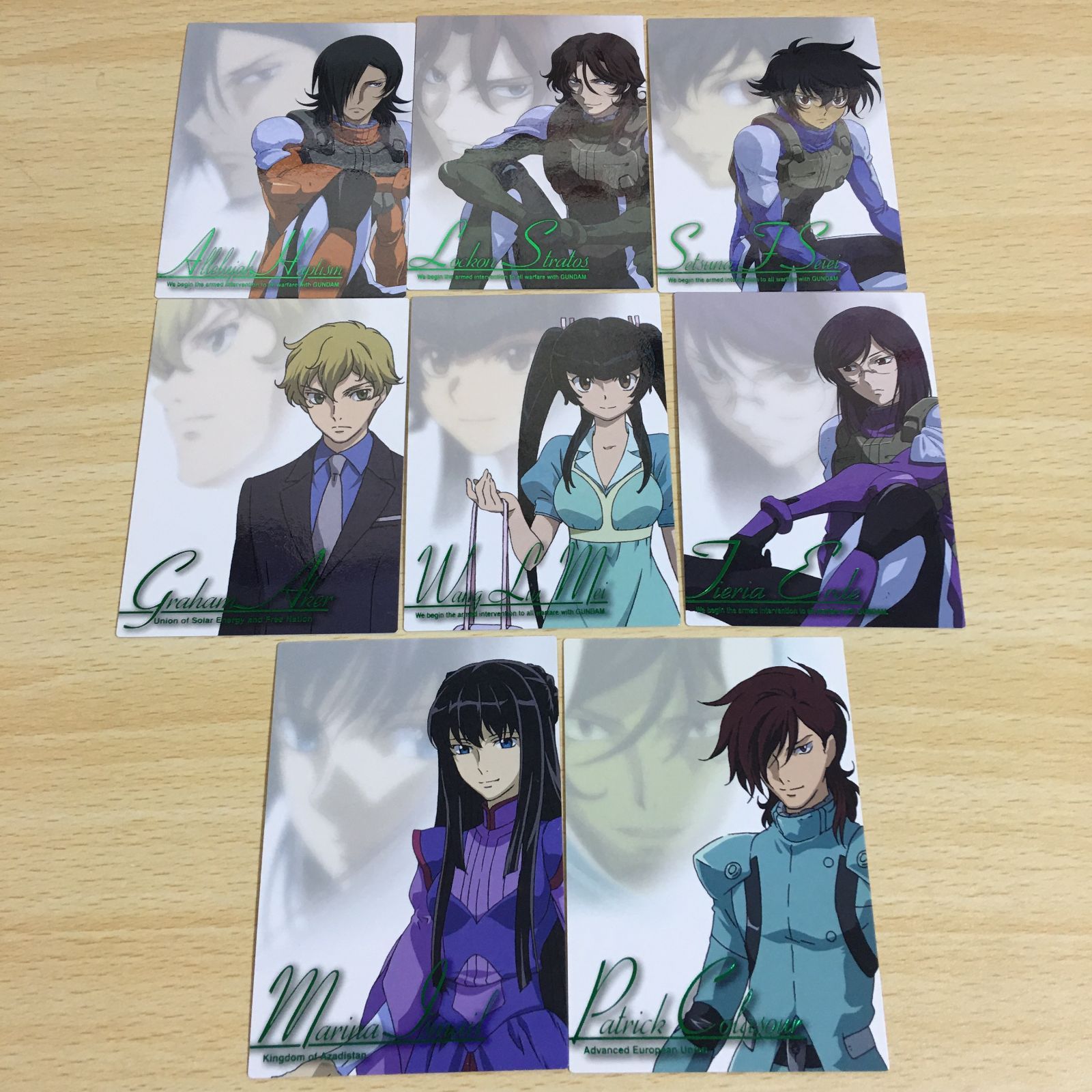 ガンダム 00 ダブルオー カード カードダスマスターズ