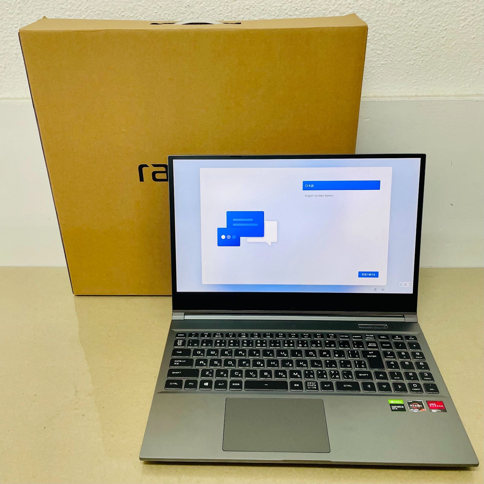 動作良好 raytrek G5-R Ryzen 7 4800H 32GB SSD512GB SSD1TB 動作良好 raytrek G5-R Ryzen 7 4800H 32GB SSD512GB SSD1TB