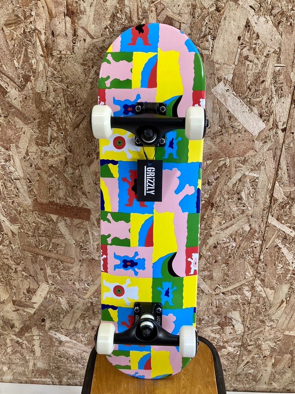 新品 GRIZZLY - キッズ コンプリート 7.37インチ スケートボード