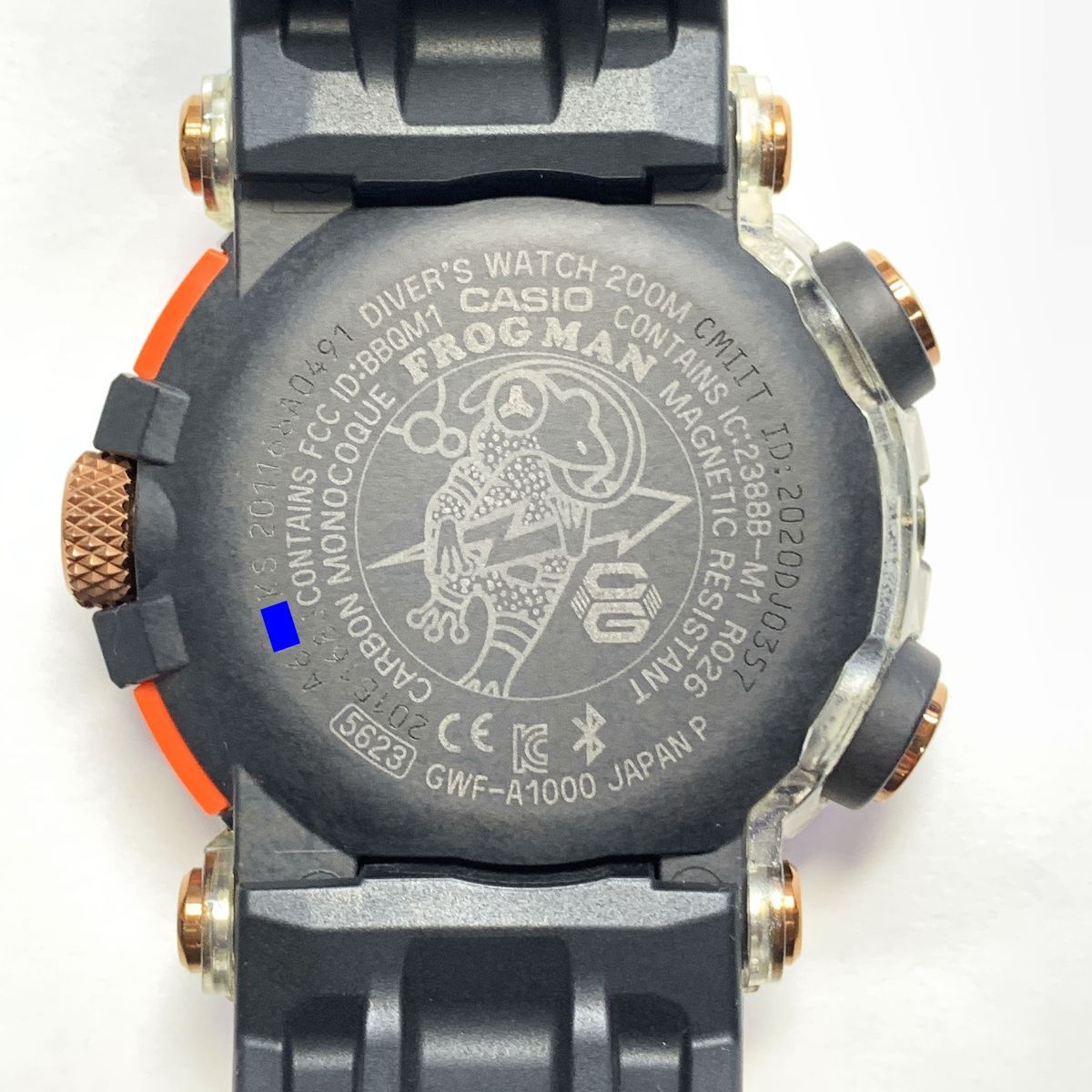 ☆極美品☆カシオ G-SHOCK マスターオブG フロッグマンGWF-A1000 美品