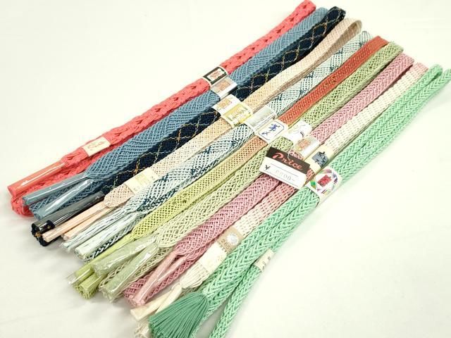 平和屋本店 夏物 和装小物 帯締め10本セット CXAA0406s5