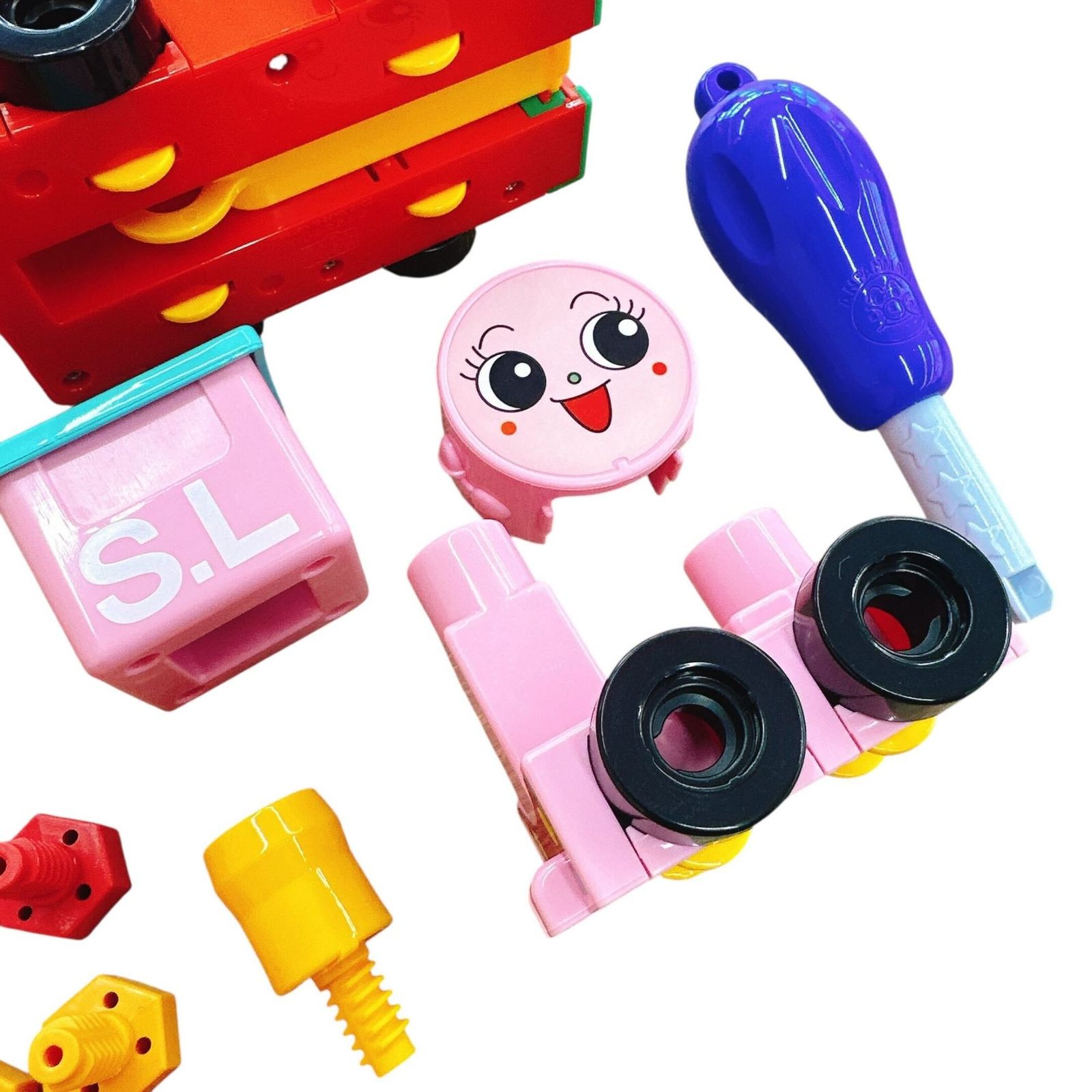アンパンマン くみたて DIY ねじねじSLマン と ポッポちゃん mxn26g8 アンパンマン くみたてDIYねじねじSLマンとポッポちゃん｜セガ