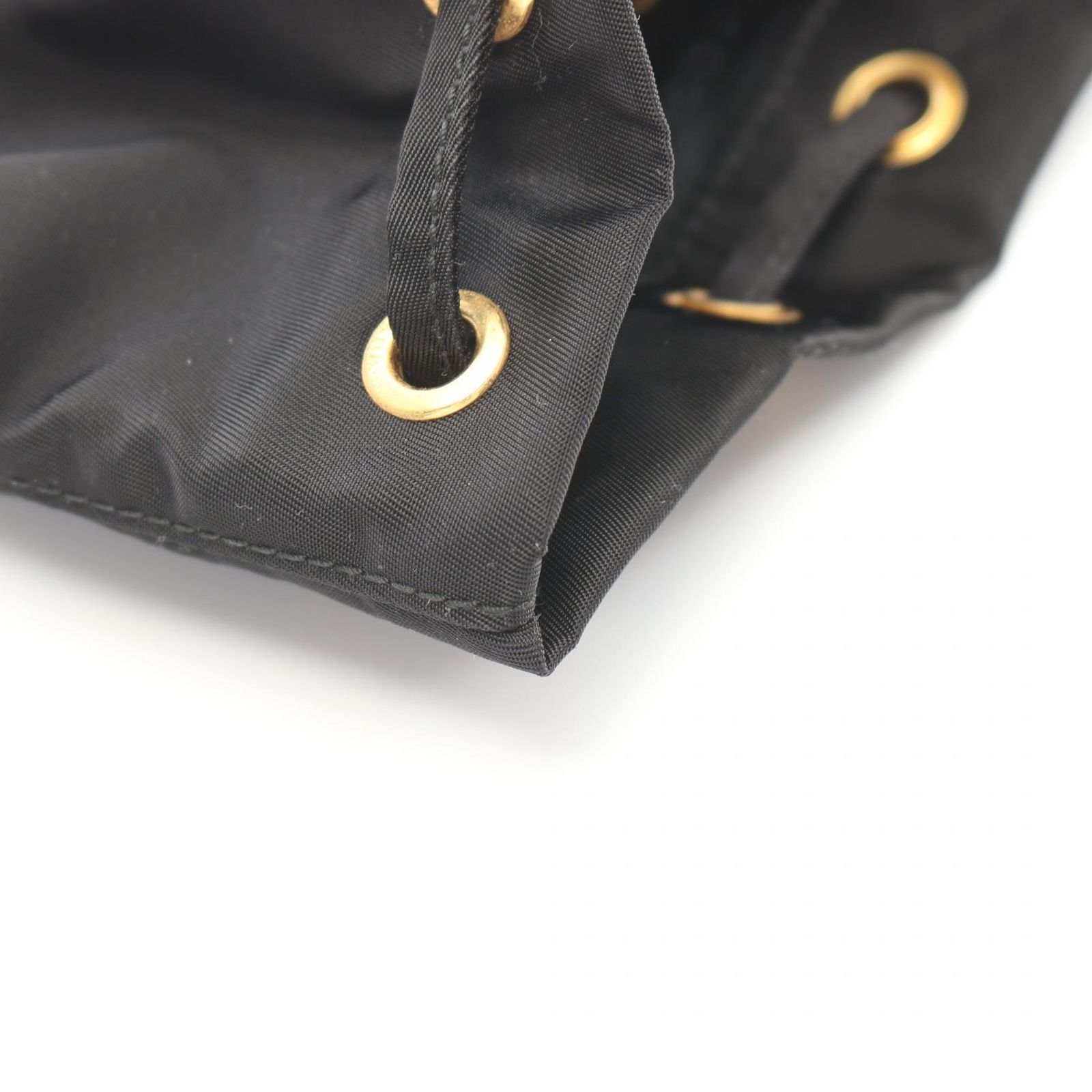 プラダ PRADA ポーチ VELA COLOUR 1N0369 ブラック ナイロン 