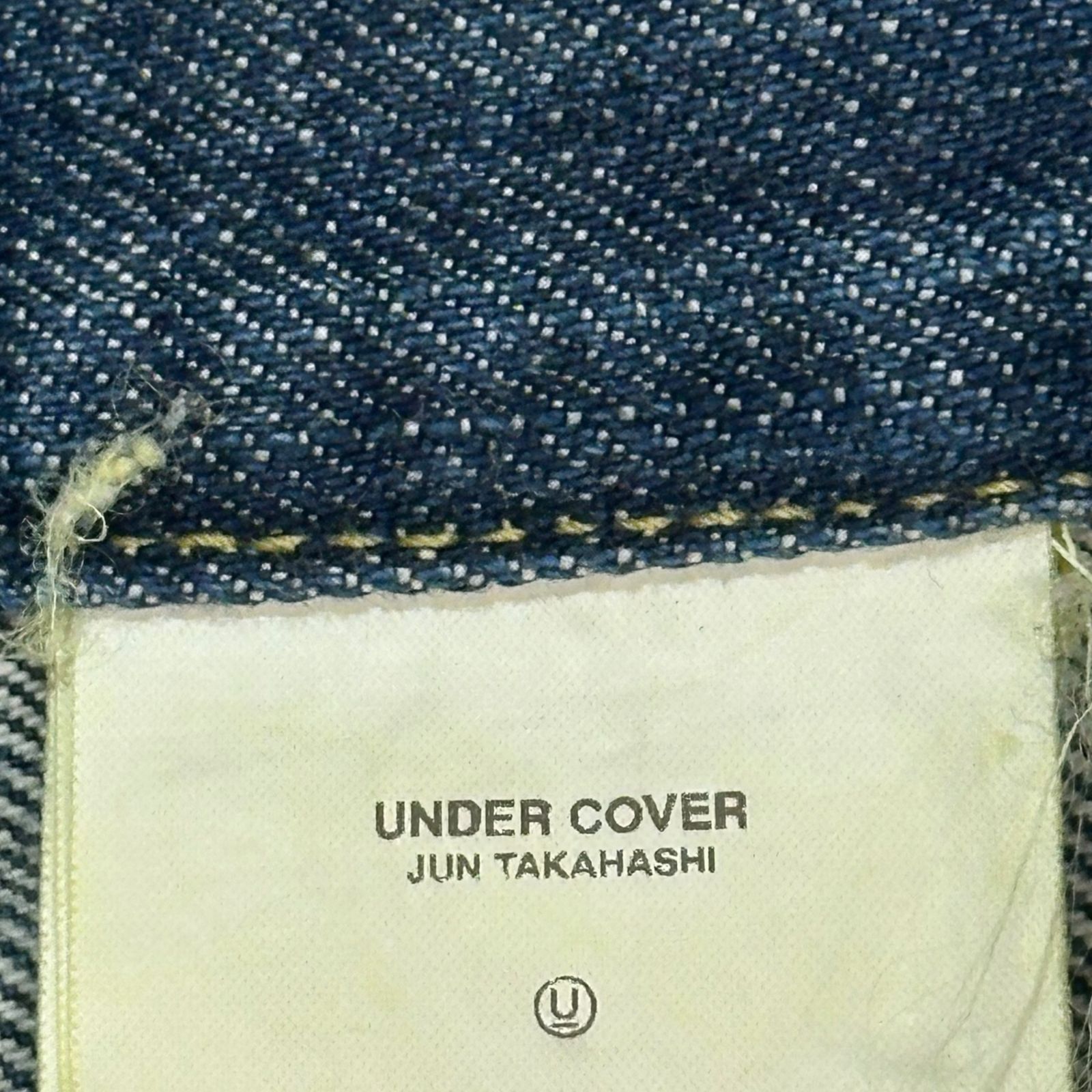 UNDERCOVER(アンダーカバー) 01AW DAVF Period Patchwork Denim Cargo 