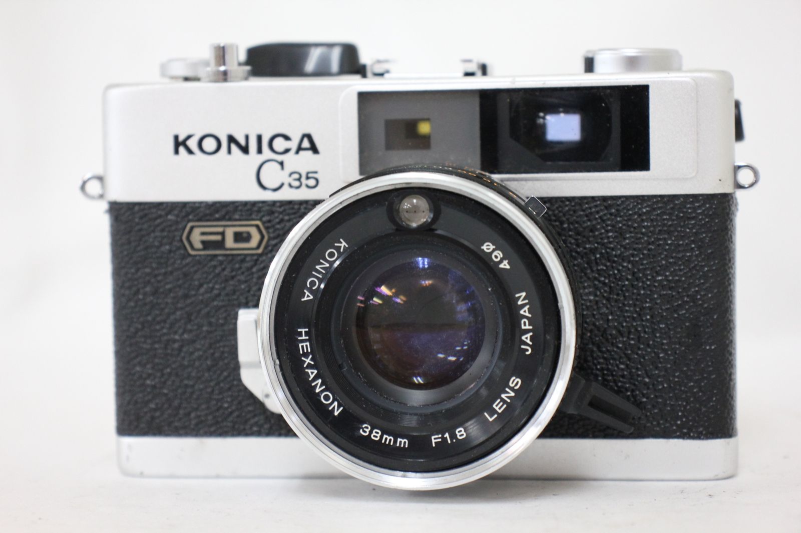 コニカ KONICA C 35 FD HEXANON 38 mm F 1 8 コンパクトカメラ e 2337