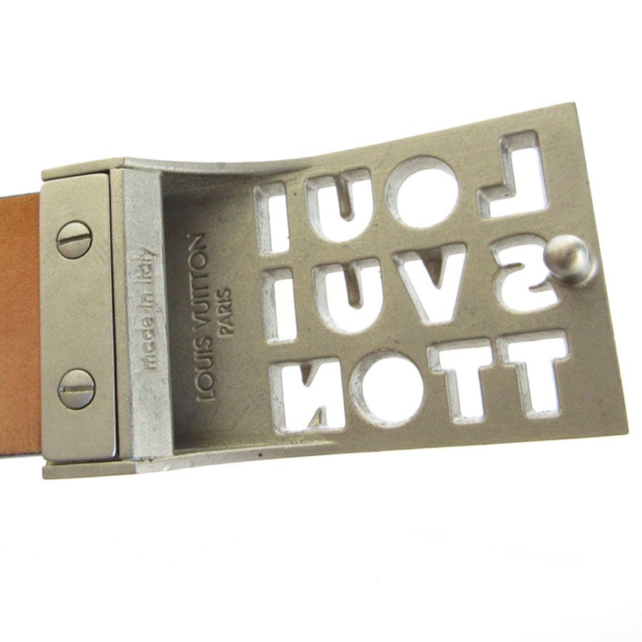 ルイ・ヴィトン レザー サングル LST ベルト M6809 ルイ ヴィトン LOUIS VUITTON ベルト サンチュールLST M6809