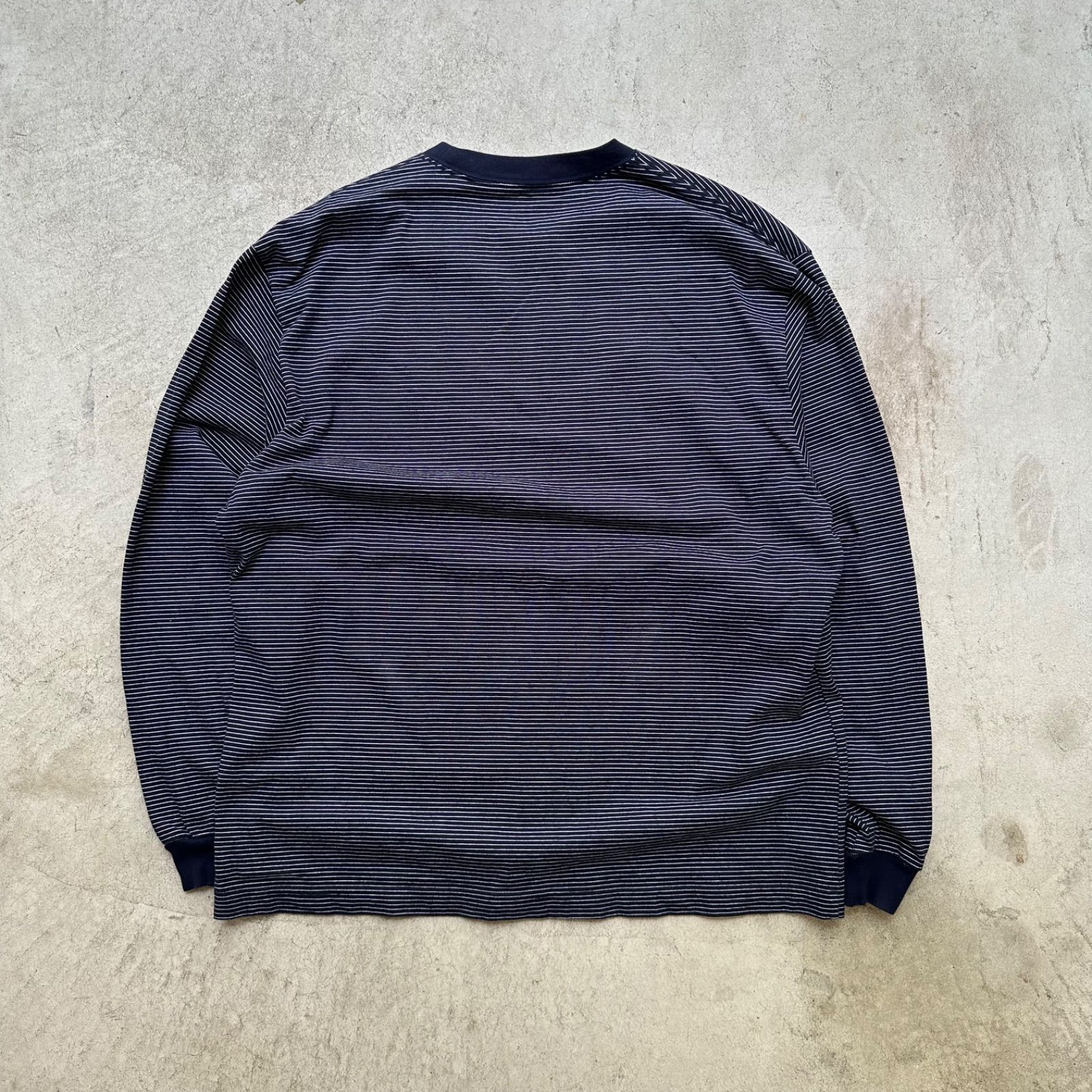 美品 ENNOY L/S BORDER T-SHIRTS M ネイビー エンノイ スタイリスト私物 - メルカリ