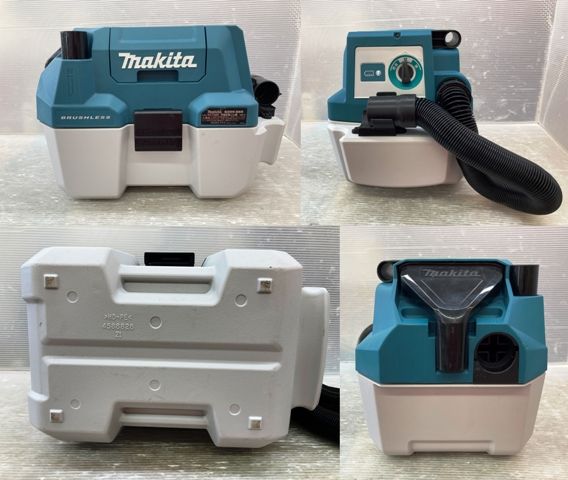 マキタ VC750D 乾湿式集じん機 18V対応 本体のみ 充電器 バッテリーなし