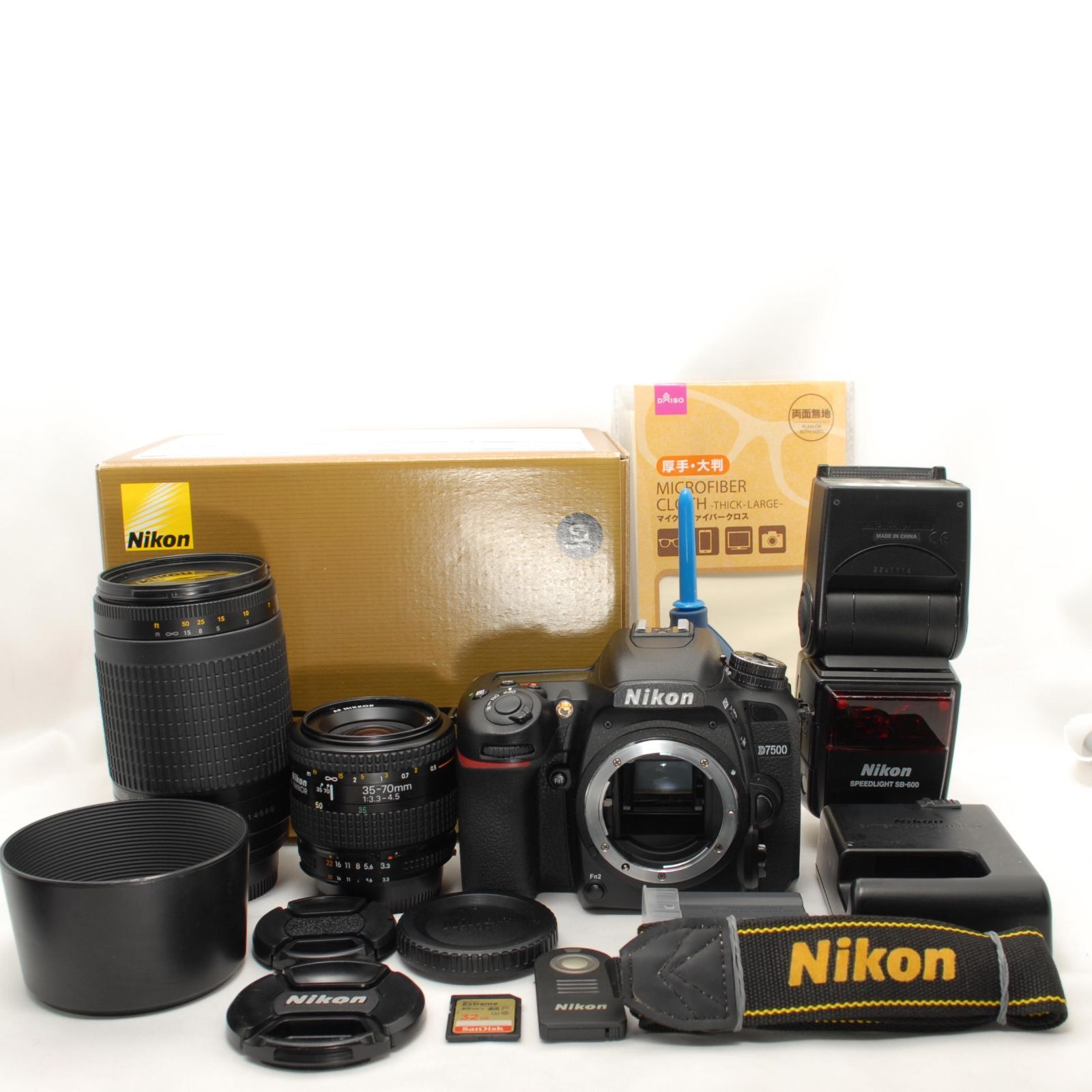 ☘️高速連写✨高画質✨スマホ転送☘️Nikon D7500 超望遠ダブルレンズ ☘️4K動画✨高速連写✨スマホ転送☘️Nikon D7500 超望遠ダブル