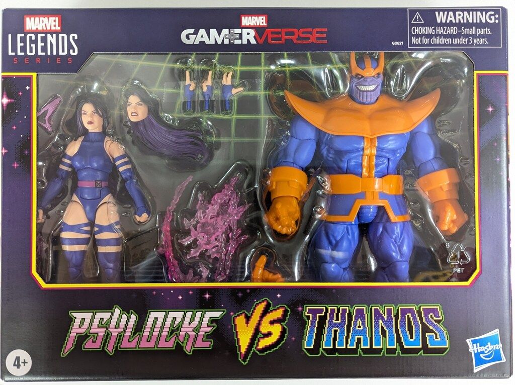 マーベルレジェンド　ゲーマーバース　サイロック サノス マーベルレジェンド・シリーズ ゲーマーバース サイロック VS