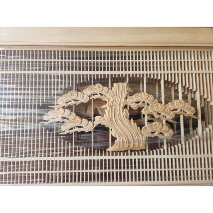 欄間 彫刻 縁起物 二枚一組 欄間 彫刻 縁起物 二枚一組 Amazon.co.jp: 組子彫刻欄間 1セット