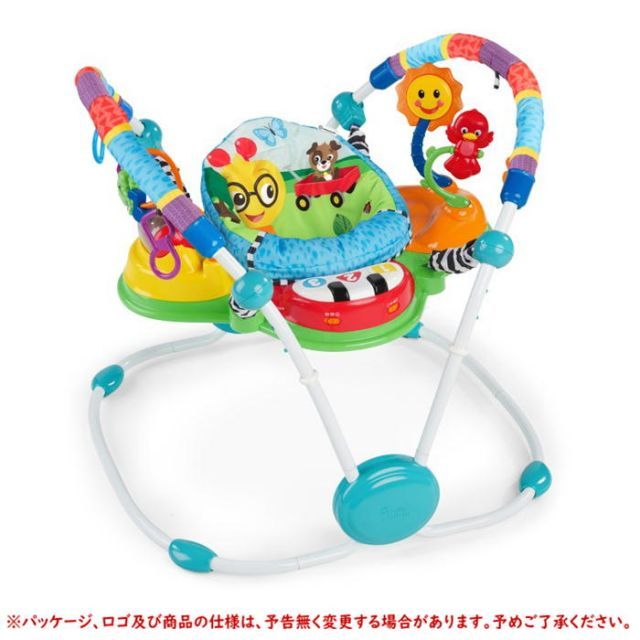 Kids2 Baby Einstein 60184 ネイバーフッドフレンズ アクティビティジャンパー キッズツー ベビーアインシュタイン ベビーウォーカー 歩行器 赤ちゃん 6ヶ月 360度回転 3か国語 言語 知育玩具 室内遊び 出産祝い ギフト プレゼン