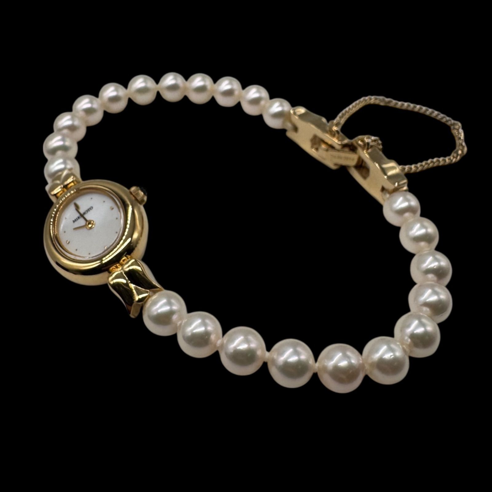 【稼働/良品】MIKIMOTO クオーツ ブレスレットウォッチ パール シェル 楽天市場】【ウォッチ】MIKIMOTO ミキモト ブレスウォッチ