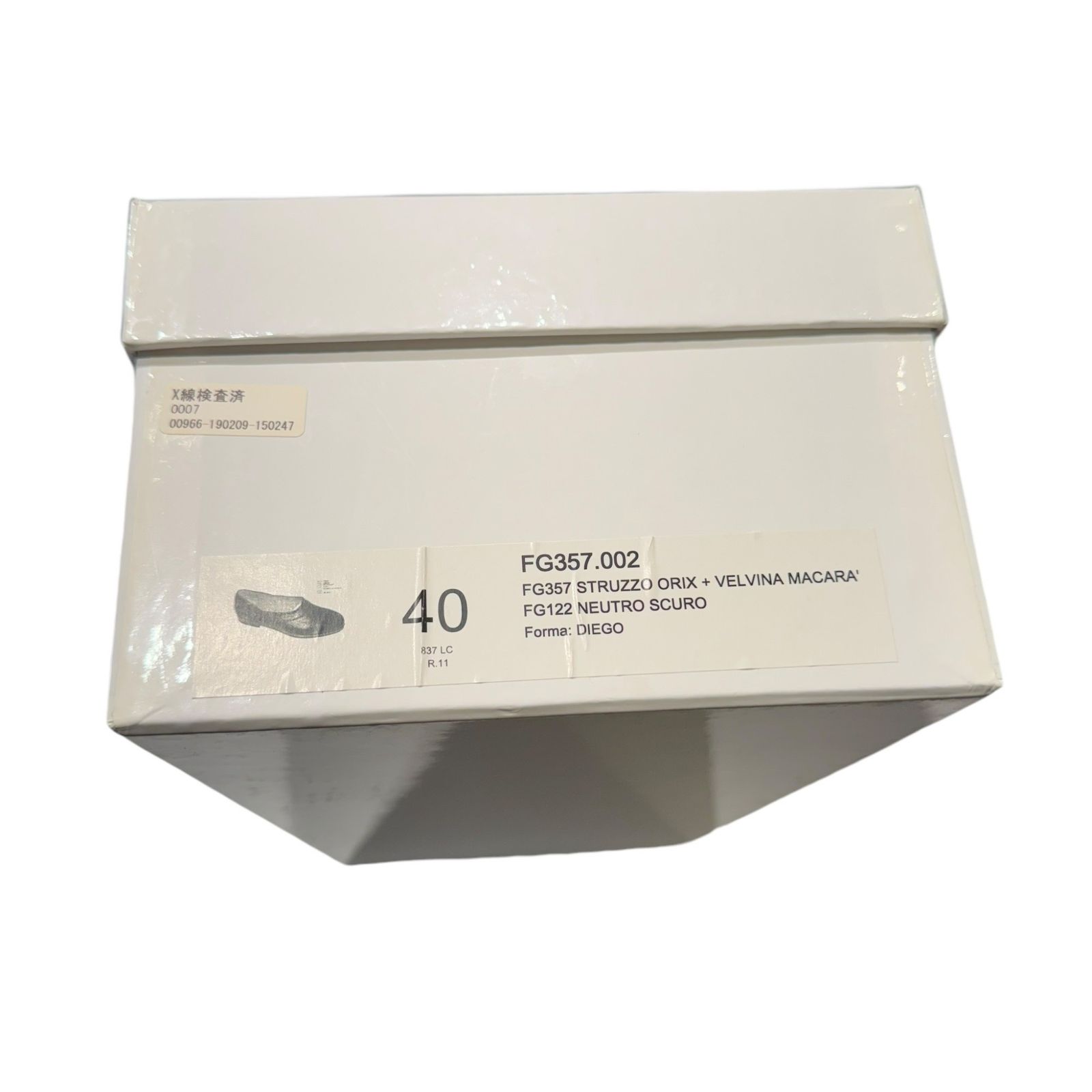 F.LLIGiacometti (フラテッリジャコメッティ) オーストリッチレザー