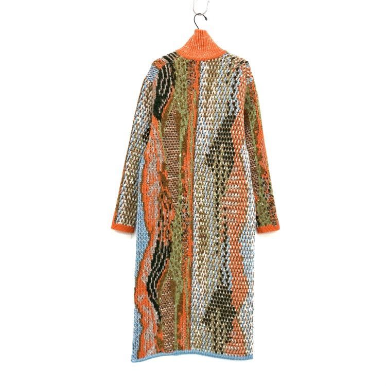 未使用品 サイズ1 マメクロゴウチ Autumn Knitted Dress 四季