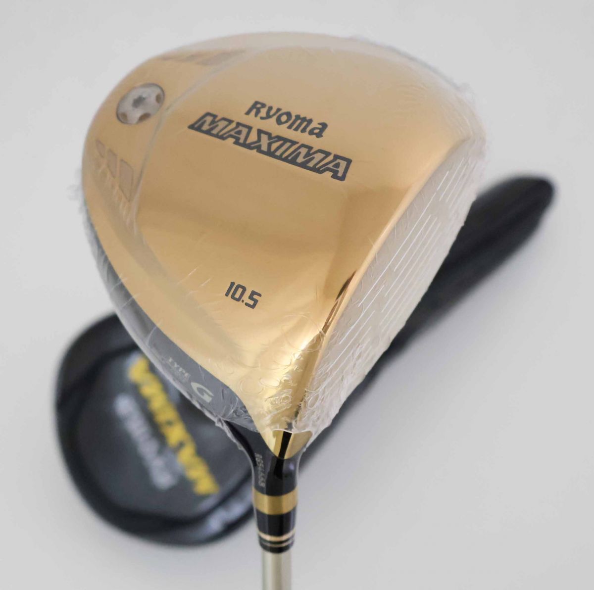 新品！RYOMAリョーマ MAXIMA(マキシマ) TYPE-G　琥珀GOLD IPドライバー 10.5M2-Gカーボン　46.5インチ　R (71080