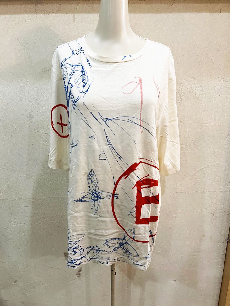 ✨️美品✨️ バレンシアガ ハンドスケッチデザイン メンズ 半袖Tシャツ Bロゴ ✨️美品✨️ バレンシアガ ハンドスケッチデザイン メンズ 半袖