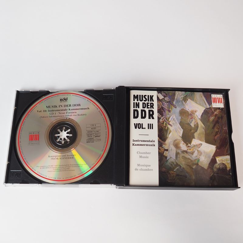 NEUE MUSIK IN DER DDR V3:CHAMBER MUSIC Various Artists クラシック CD