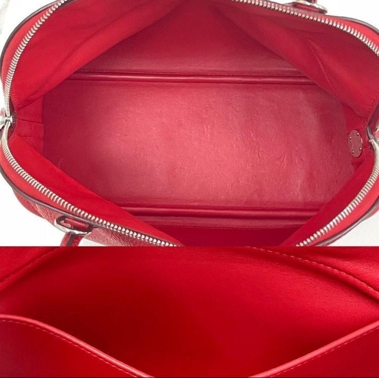 美品☆ エルメス ボリード31 トリヨンクレマンス 赤 2way □P刻印