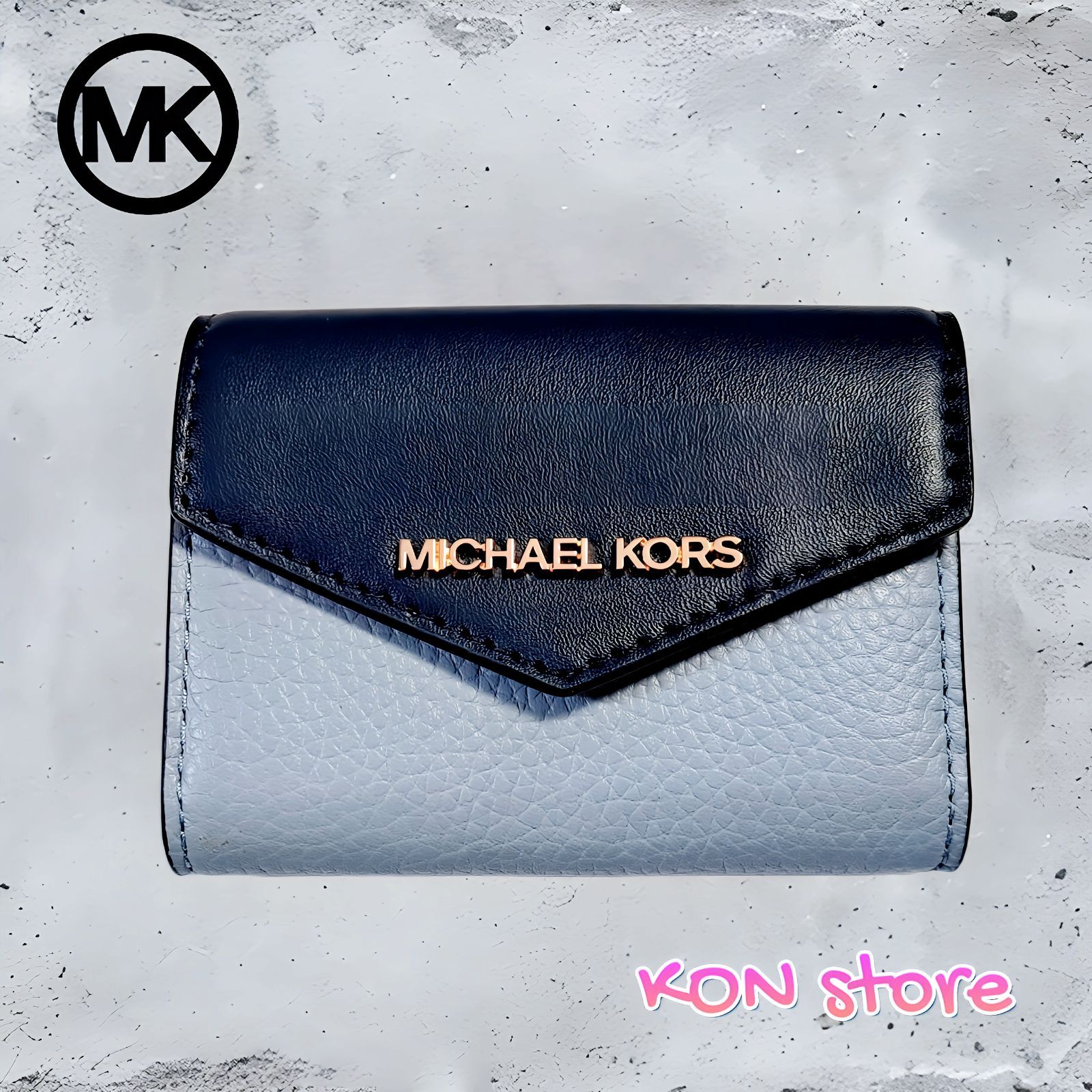 MICHAEL KORS マイケルコース キーケース コインケース ペールブルー 